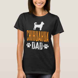 Camiseta Funny Chihuahua Pai Perfeito Chihuahua Proprietári