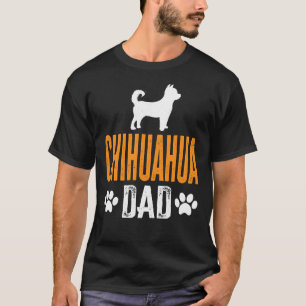 Camiseta Funny Chihuahua Pai Perfeito Chihuahua Proprietári