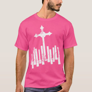Camiseta Funny Christian Keyboard Piano Player Lover Gift