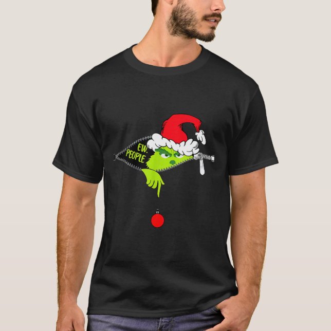 Camiseta Funny Christmas Ew People Men Women Kid Boys Girls (Frente)