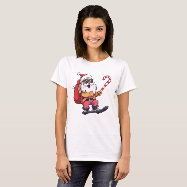 Camiseta Funny Christmas Streetwear Outfit (Frente Completa)