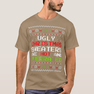 Camiseta Funny Christmasfor Ugly Sweater Party Men Ki