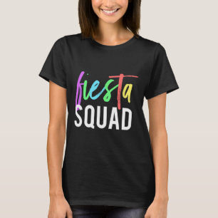 Camiseta Funny Cinco De Mayo Fiesta Squad Design Para Parti