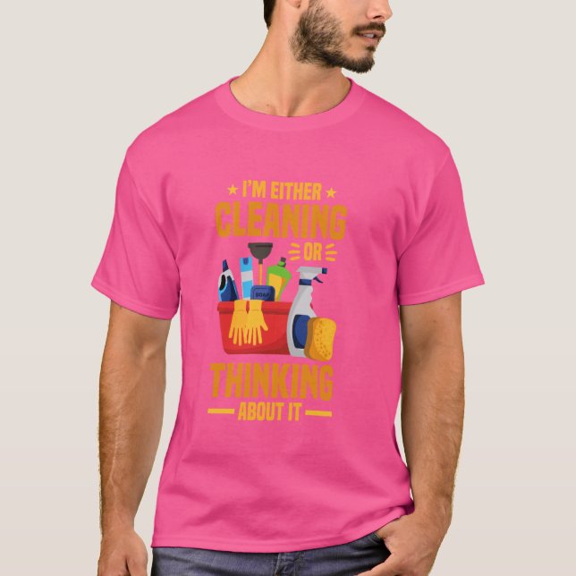 Camiseta Funny Cleaner (Frente)