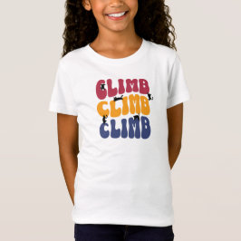 Camiseta Funny Climb Cats Vintage Color Edition
