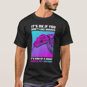 Camiseta Funny Cobra Lover Python Boa Cornsnake