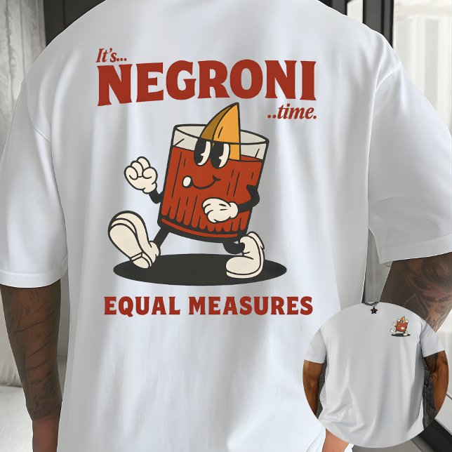 Camiseta Funny Cocktail Lover Retro Drink Design (Criador carregado)