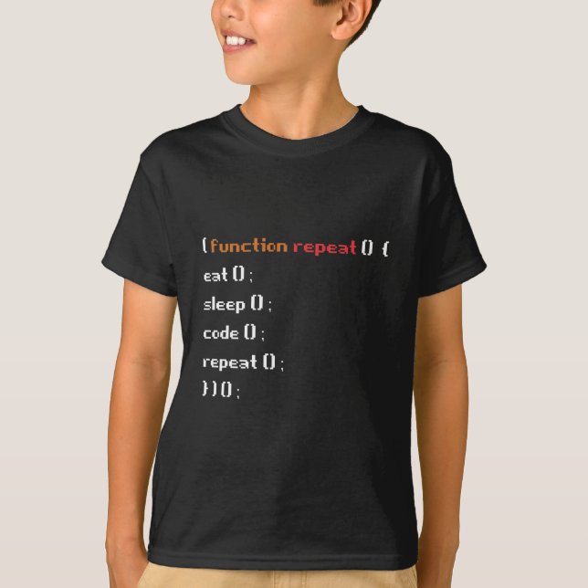 Camiseta Funny Computer Science Coder Programmer Função (Frente)