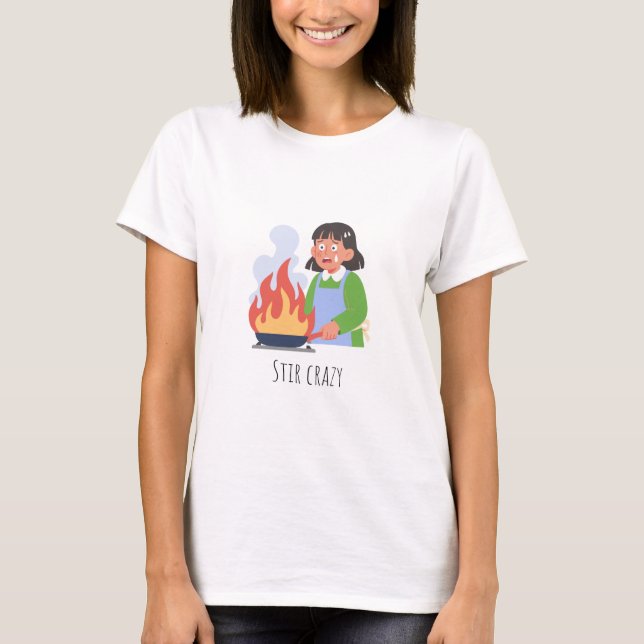 Camiseta Funny Cooking (Frente)