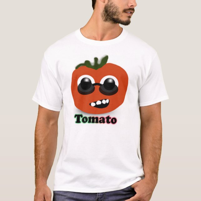 Camiseta Funny, cool tomato (Frente)