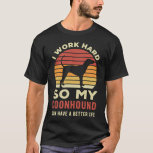 Camiseta Funny Coonhound