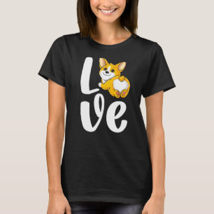 Camiseta Funny Corgi Cute Pembroke Welsh Dog Bumbum Love