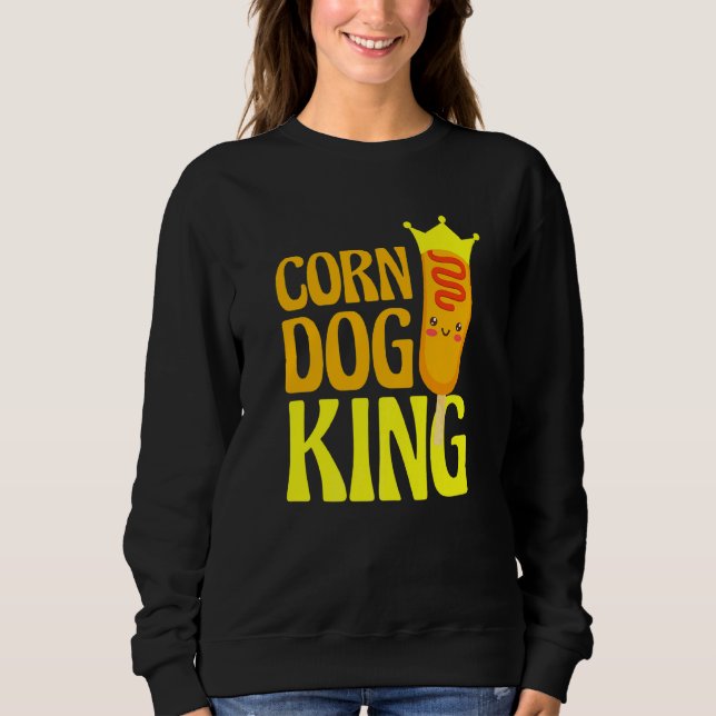 Camiseta Funny Corn Dog King (Frente)