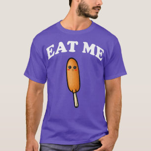 Camiseta Funny Corn Dog Pronto Pup State Fair Comida Men Wo