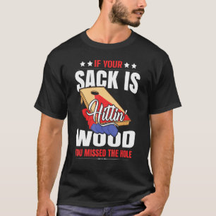 Camiseta Funny Cornhole Dizendo Bean Bag Cornhole