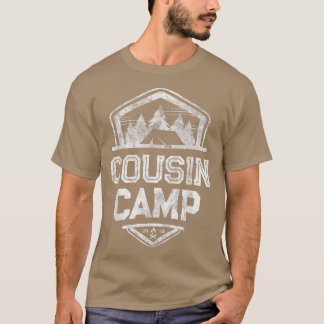 Camiseta Funny COUSIN CAMP 2022 Funny Grandma Grandpa Reedu