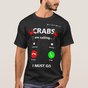 Camiseta Funny Crabbing Men Blue Crab em Maryland