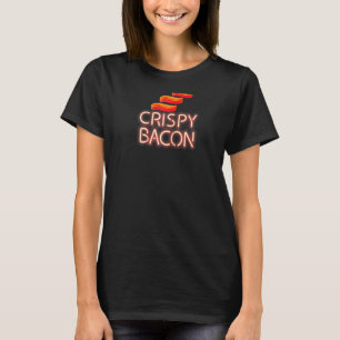 Camiseta Funny Crispy Bacon Raglan
