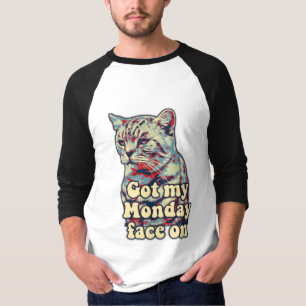 Camiseta Funny cute cat meme for cat lovers & kitty owners