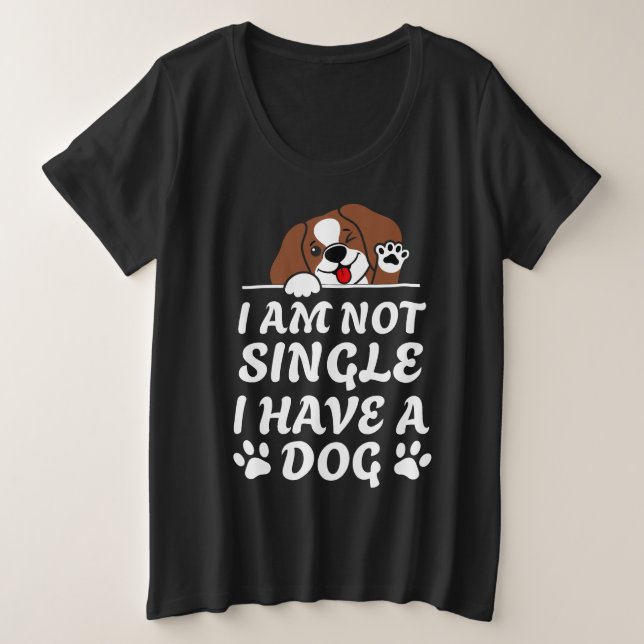 Camiseta Funny cute dog (Frente do Design)