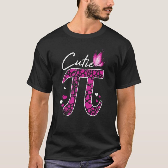 Camiseta Funny Cutie 3 14 Pi Símbolo De Matemática Professo (Frente)