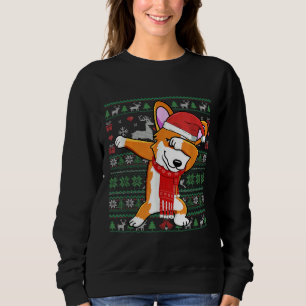 Camiseta Funny Dabbing Corgi Ugly Xmas Sweet Christmas Co
