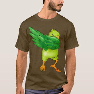 Camiseta Funny Dabbing Parrot Gift Kids Parrot Lover