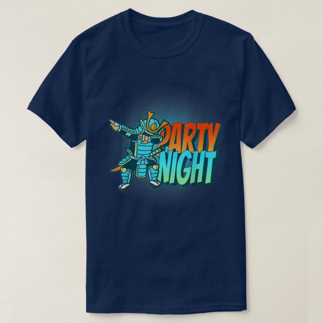 Camiseta Funny Dabbing Samurai Warrior Japanese Soldier Par (Frente do Design)