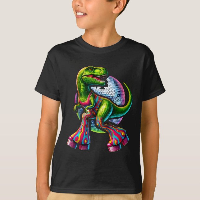 Camiseta Funny Dancing Dinosaur  (Frente)