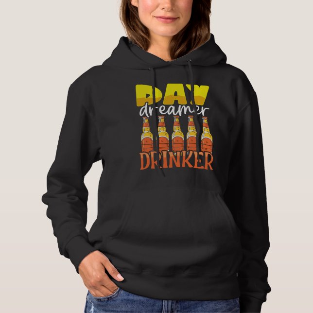 Camiseta Funny Day Dreamer Drinker Beer Drinking Party Outf (Frente)