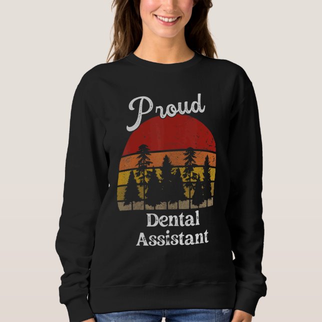 Camiseta Funny Dental Assistant Shirts Job Title Profession (Frente)