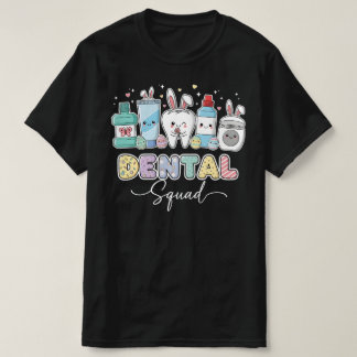Camiseta Funny Dental Squad Happy Easter  | Cute Dentist