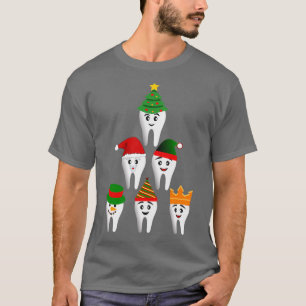 Camiseta Funny Dentist Christmas Santa Dental Tooth Xmas Gi
