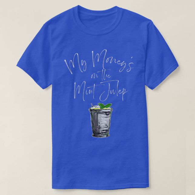 Camiseta Funny Derby Day and mint juleps, Kentucky horse ra (Frente do Design)