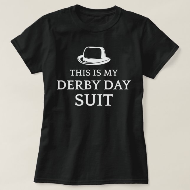 Camiseta Funny Derby Day Kentucky Men Hat, This is My Derby (Frente do Design)