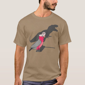 Camiseta Funny Dinosaur shadow Tre rosebreasted Galah
