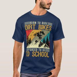 Camiseta Funny Dirt Bike Motocross Race Biker Motorbike