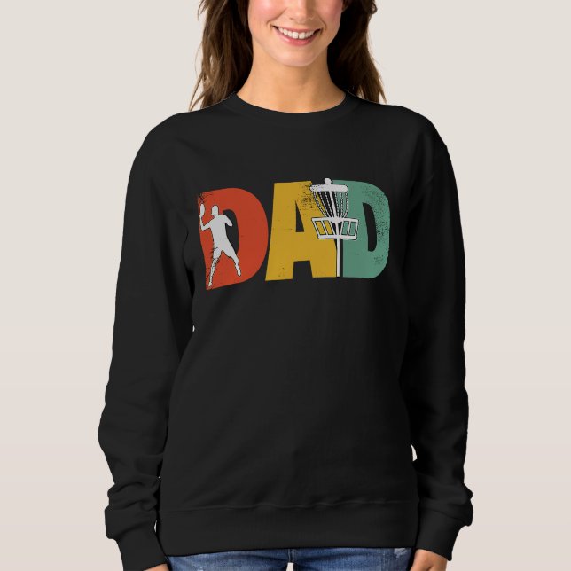 Camiseta Funny Disc Golf Dad Disk Golfer Dad Fathers Day (Frente)