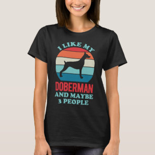 Camiseta Funny Doberman 207