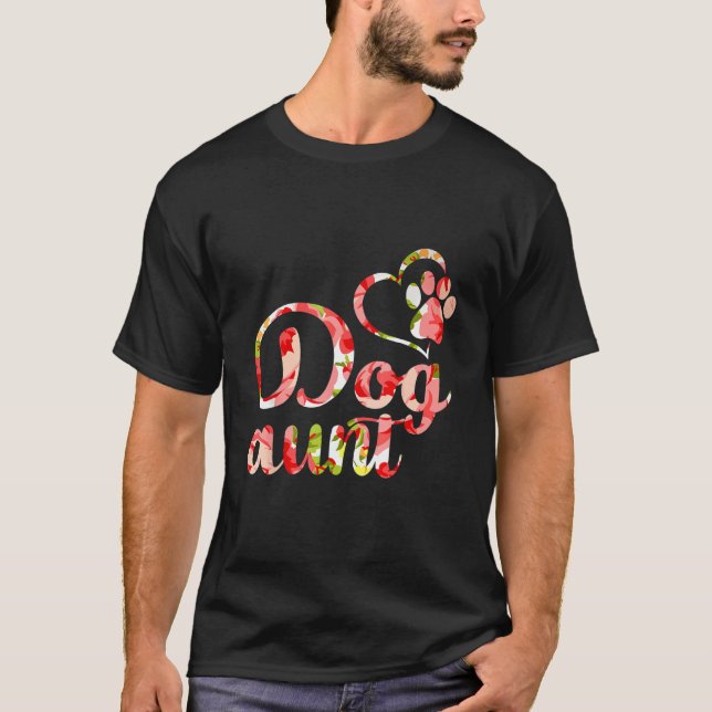 Camiseta Funny Dog Owner Shirt, Dog Aunt Fur Life (Frente)