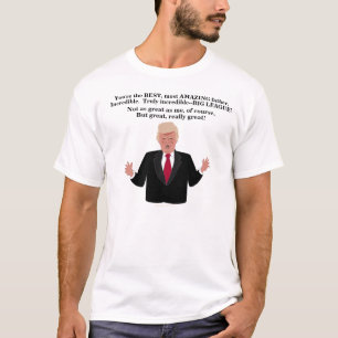 Camiseta Funny Donald Trump Excelente Pai Humor Político