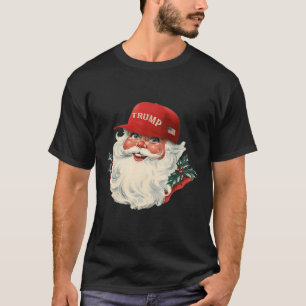 Camiseta Funny Donald Trump Papai Noel Feriado de Natal 1
