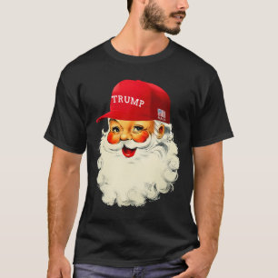 Camiseta Funny Donald Trump Papai Noel Natal Férias 2