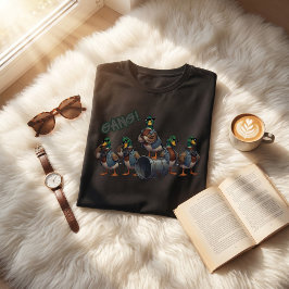 Camiseta Funny Duck Gang Cartoon Design