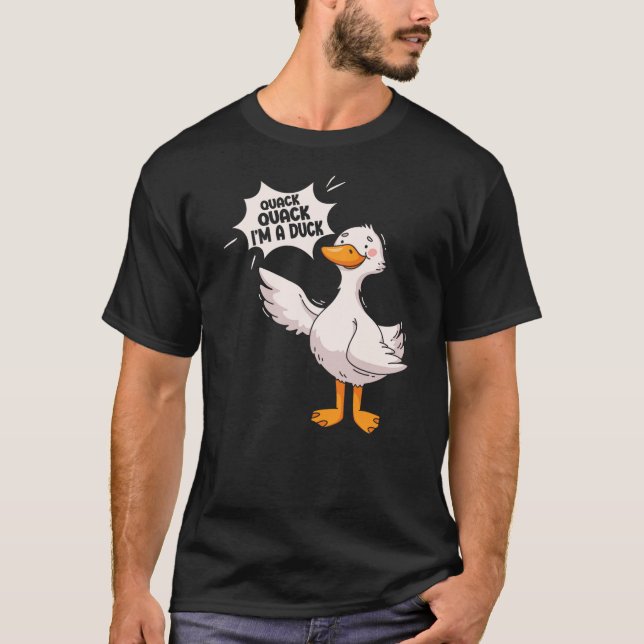 Camiseta Funny Duck Lover Saying Duck (Frente)