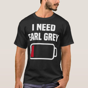 Camiseta Funny Earl Cinza Tea Lover Outfit Bebendo Bl