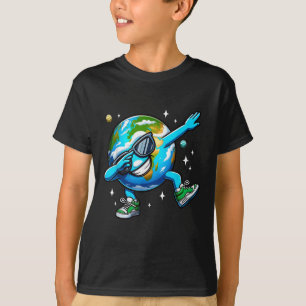 Camiseta Funny Earth Dab - Dia da Terra 2024 Crianças Dabbi