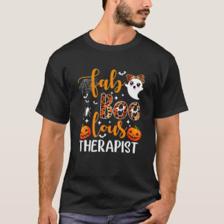 Camiseta Funny Faboolous Therapist Halloween Costume Therap