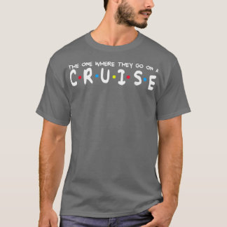 Camiseta Funny Family Vacation The One Where They Go On A C