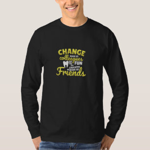 Camiseta Funny Farewell Higienista Dentista Novelista 1